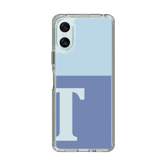 Slim Protection Case［ Original - initial two tone - T blue ］
