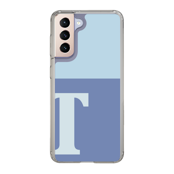 Slim Protection Case［ Original - initial two tone - T blue ］