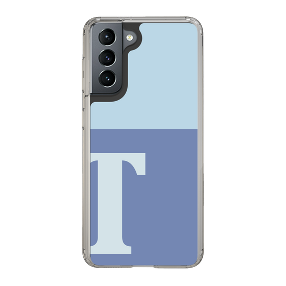 Slim Protection Case［ Original - initial two tone - T blue ］