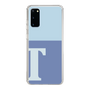 Slim Protection Case［ Original - initial two tone - T blue ］