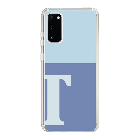 Slim Protection Case［ Original - initial two tone - T blue ］