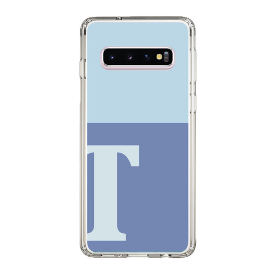 Slim Protection Case［ Original - initial two tone - T blue ］