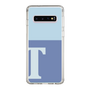 Slim Protection Case［ Original - initial two tone - T blue ］