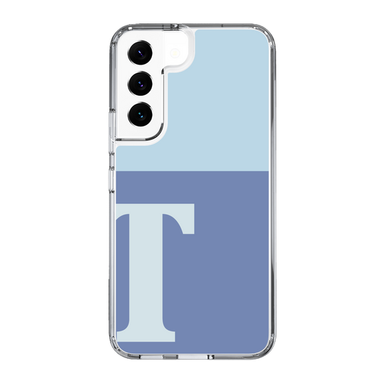 Slim Protection Case［ Original - initial two tone - T blue ］