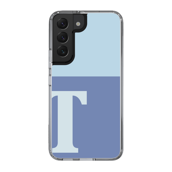 Slim Protection Case［ Original - initial two tone - T blue ］
