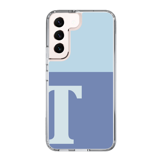 Slim Protection Case［ Original - initial two tone - T blue ］