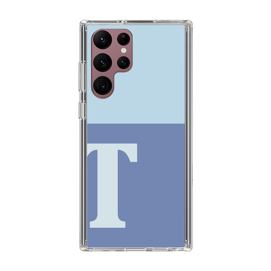 Slim Protection Case［ Original - initial two tone - T blue ］
