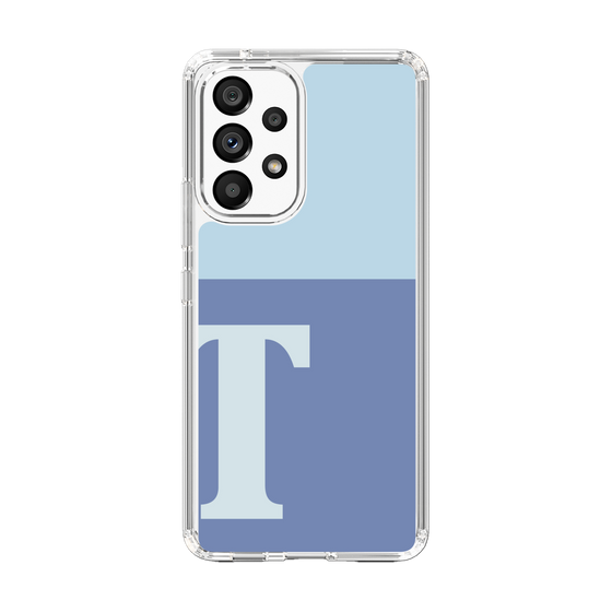 Slim Protection Case［ Original - initial two tone - T blue ］
