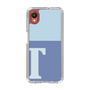 Slim Protection Case［ Original - initial two tone - T blue ］