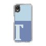 Slim Protection Case［ Original - initial two tone - T blue ］