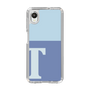 Slim Protection Case［ Original - initial two tone - T blue ］