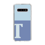 Slim Protection Case［ Original - initial two tone - T blue ］