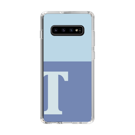 Slim Protection Case［ Original - initial two tone - T blue ］