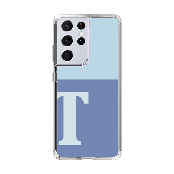 Slim Protection Case［ Original - initial two tone - T blue ］