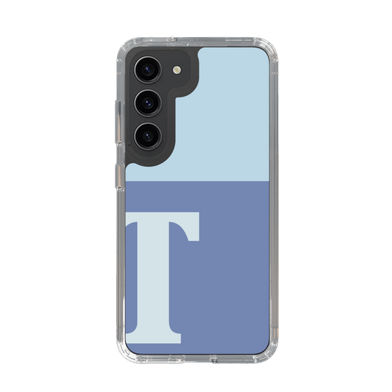 Slim Protection Case［ Original - initial two tone - T blue ］