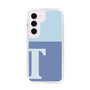 Slim Protection Case［ Original - initial two tone - T blue ］