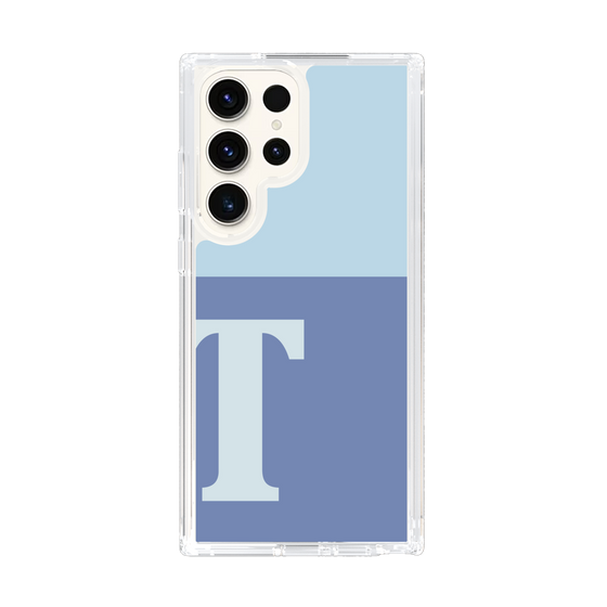 Slim Protection Case［ Original - initial two tone - T blue ］