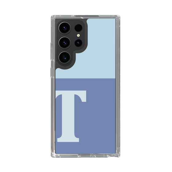 Slim Protection Case［ Original - initial two tone - T blue ］