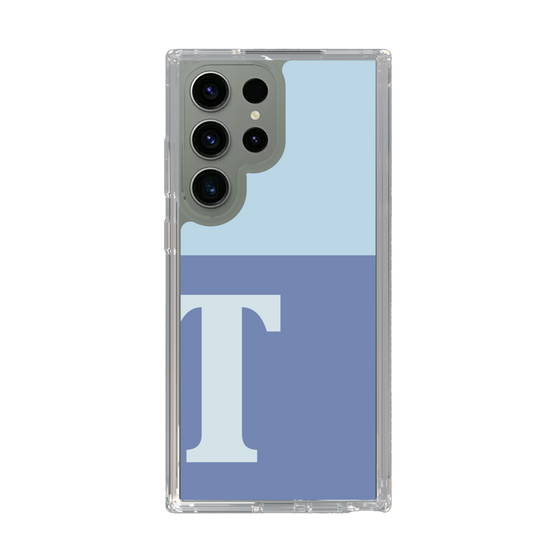 Slim Protection Case［ Original - initial two tone - T blue ］