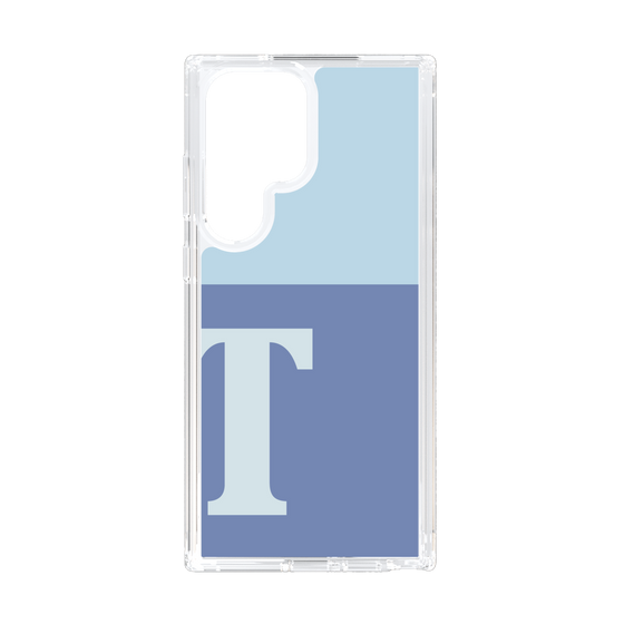 Slim Protection Case［ Original - initial two tone - T blue ］