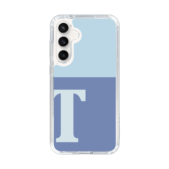 Slim Protection Case［ Original - initial two tone - T blue ］