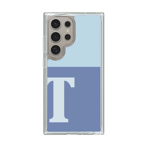 Slim Protection Case［ Original - initial two tone - T blue ］