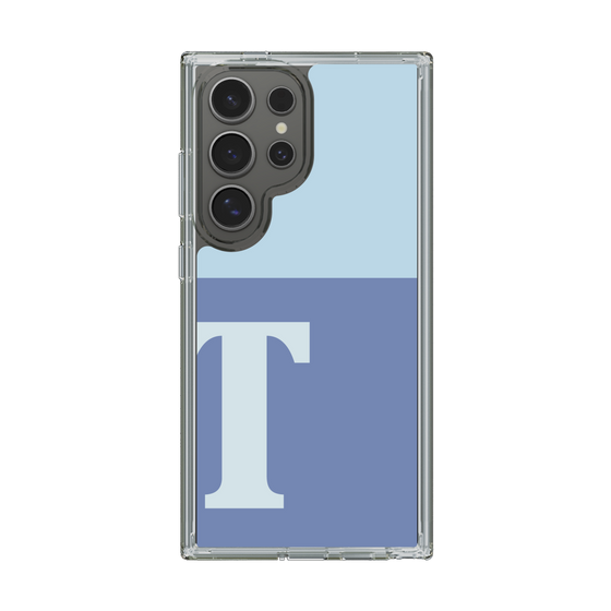 Slim Protection Case［ Original - initial two tone - T blue ］