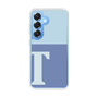 Slim Protection Case［ Original - initial two tone - T blue ］