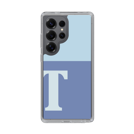 Slim Protection Case［ Original - initial two tone - T blue ］