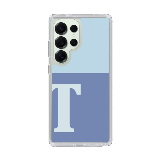 Slim Protection Case［ Original - initial two tone - T blue ］