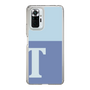 Slim Protection Case［ Original - initial two tone - T blue ］