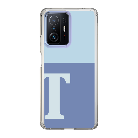 Slim Protection Case［ Original - initial two tone - T blue ］