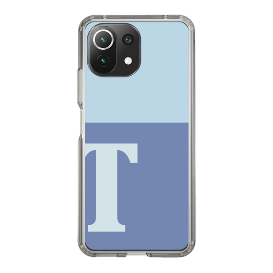 Slim Protection Case［ Original - initial two tone - T blue ］
