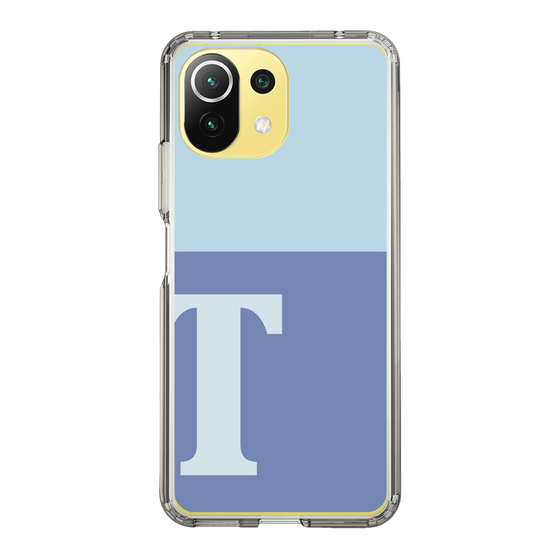 Slim Protection Case［ Original - initial two tone - T blue ］