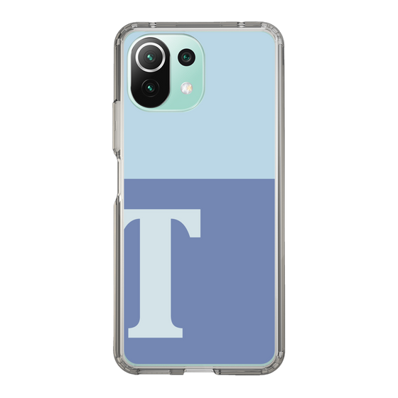 Slim Protection Case［ Original - initial two tone - T blue ］