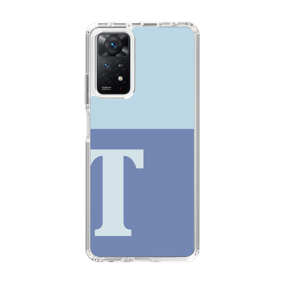 Slim Protection Case［ Original - initial two tone - T blue ］