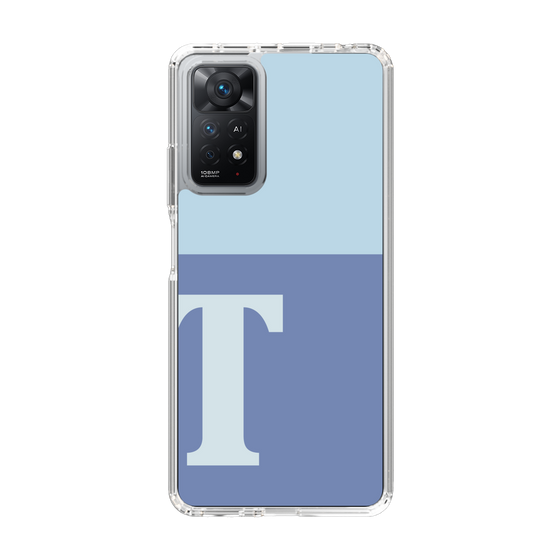 Slim Protection Case［ Original - initial two tone - T blue ］