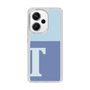 Slim Protection Case［ Original - initial two tone - T blue ］