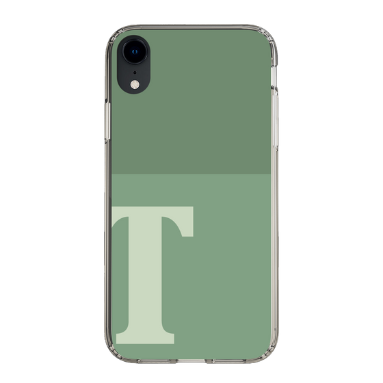 Slim Protection Case［ Original - initial two tone - T green ］