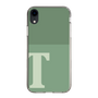Slim Protection Case［ Original - initial two tone - T green ］