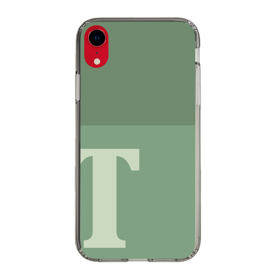 Slim Protection Case［ Original - initial two tone - T green ］