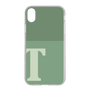 Slim Protection Case［ Original - initial two tone - T green ］