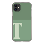 Slim Protection Case［ Original - initial two tone - T green ］