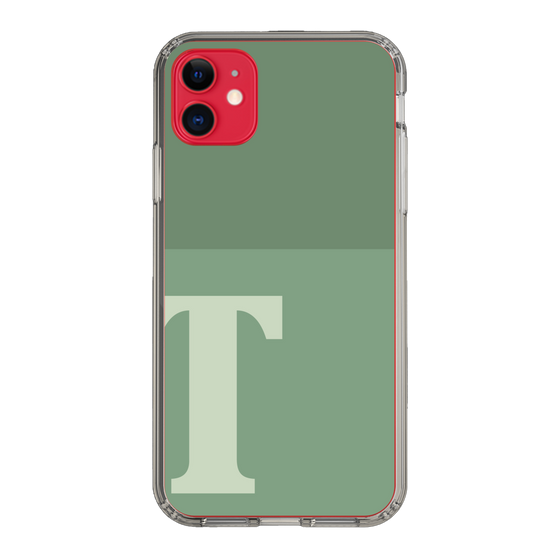 Slim Protection Case［ Original - initial two tone - T green ］