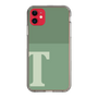 Slim Protection Case［ Original - initial two tone - T green ］