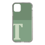 Slim Protection Case［ Original - initial two tone - T green ］