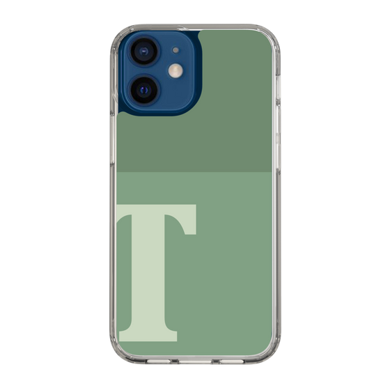 Slim Protection Case［ Original - initial two tone - T green ］