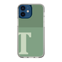 Slim Protection Case［ Original - initial two tone - T green ］