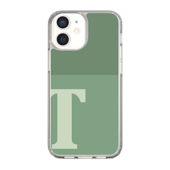 Slim Protection Case［ Original - initial two tone - T green ］