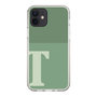 Slim Protection Case［ Original - initial two tone - T green ］